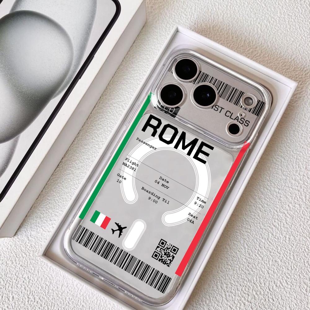 Travel Accessories Iphone - Flugticket Italien Handyhülle für iPhone 17