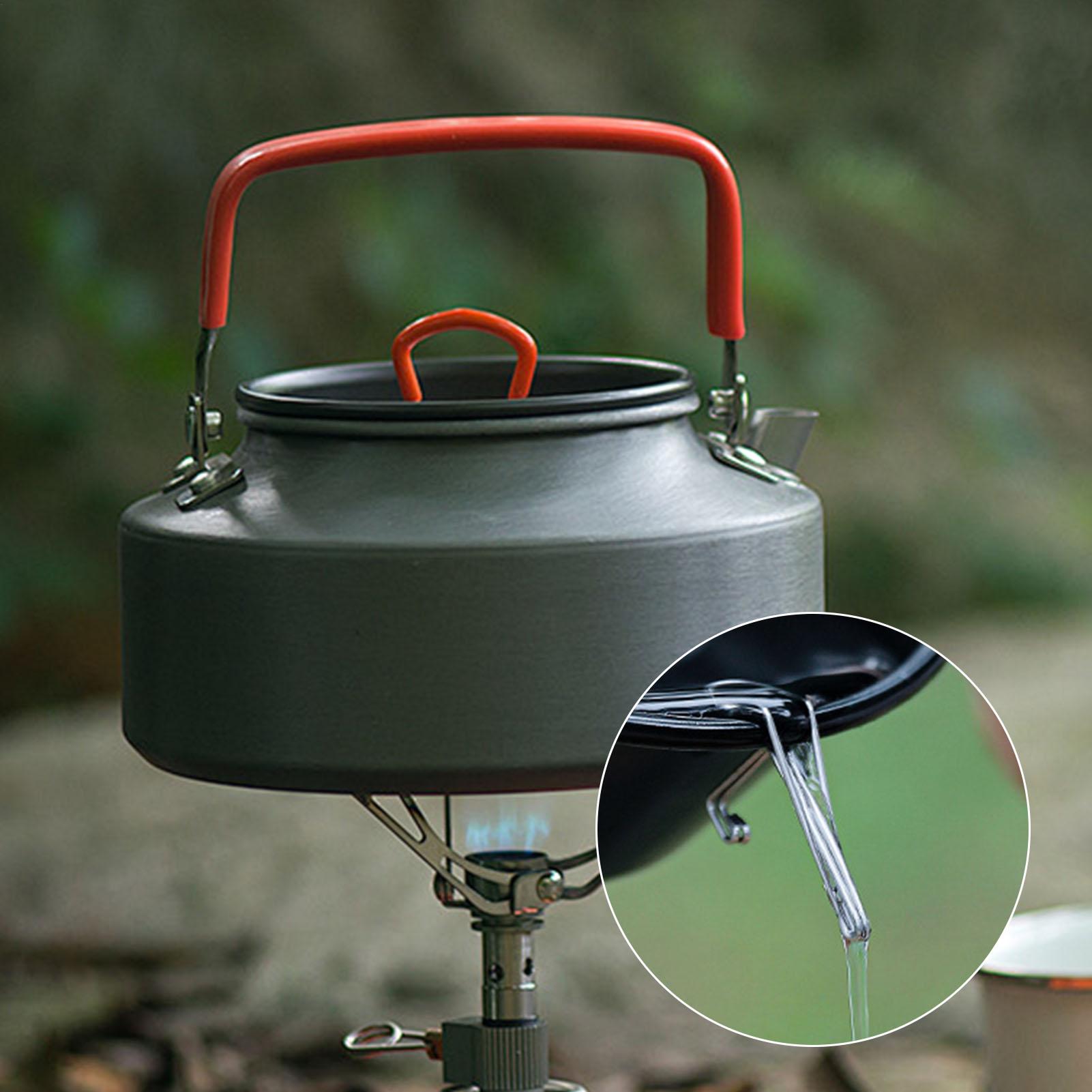 Travel Accessories Guide - Edelstahl-Ausgießer, tragbarer Kaffeeflussführungshalter für Outdoor-Kessel, passend