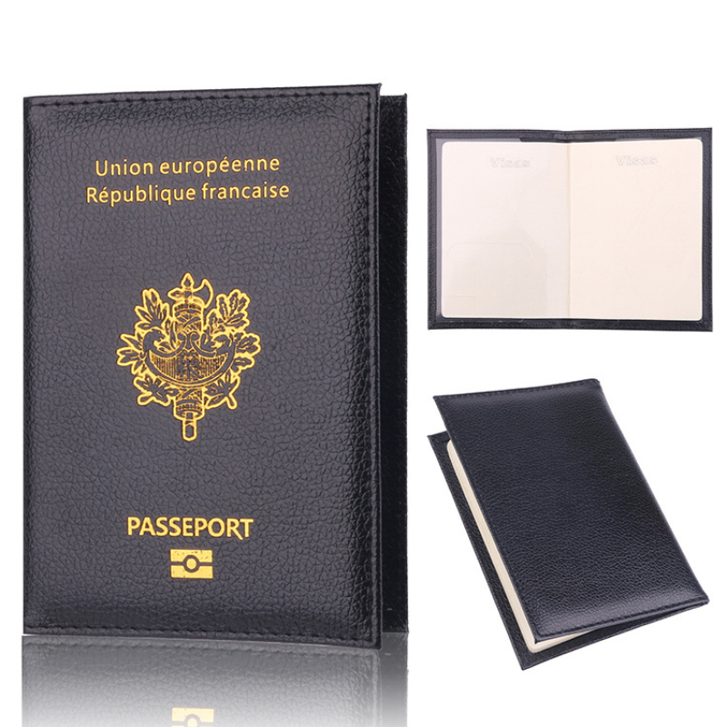 Passport Holder Rfid - Frauen Männer Reise Pu Reisepass Abdeckung