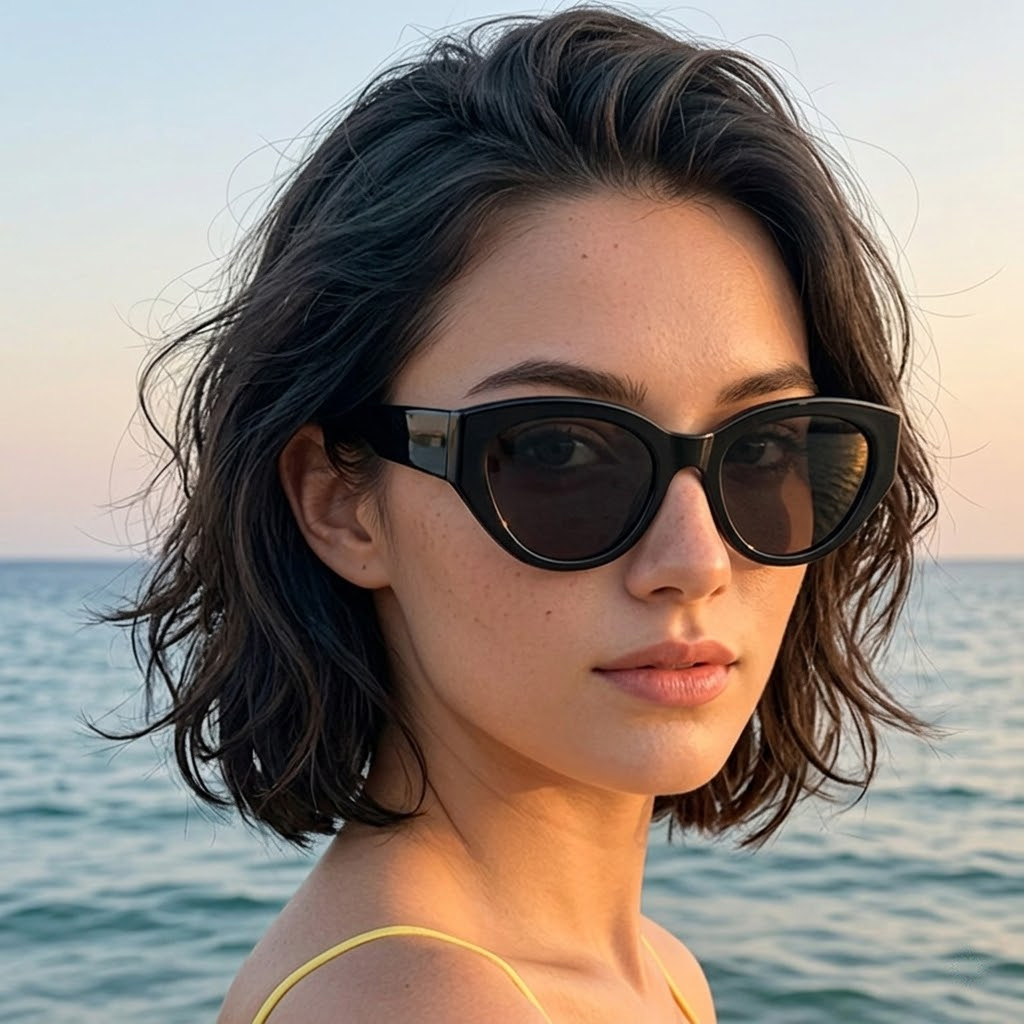 Travel Accessories For Men - Klassische Cat-Eye-Sonnenbrille für Damen und Herren,