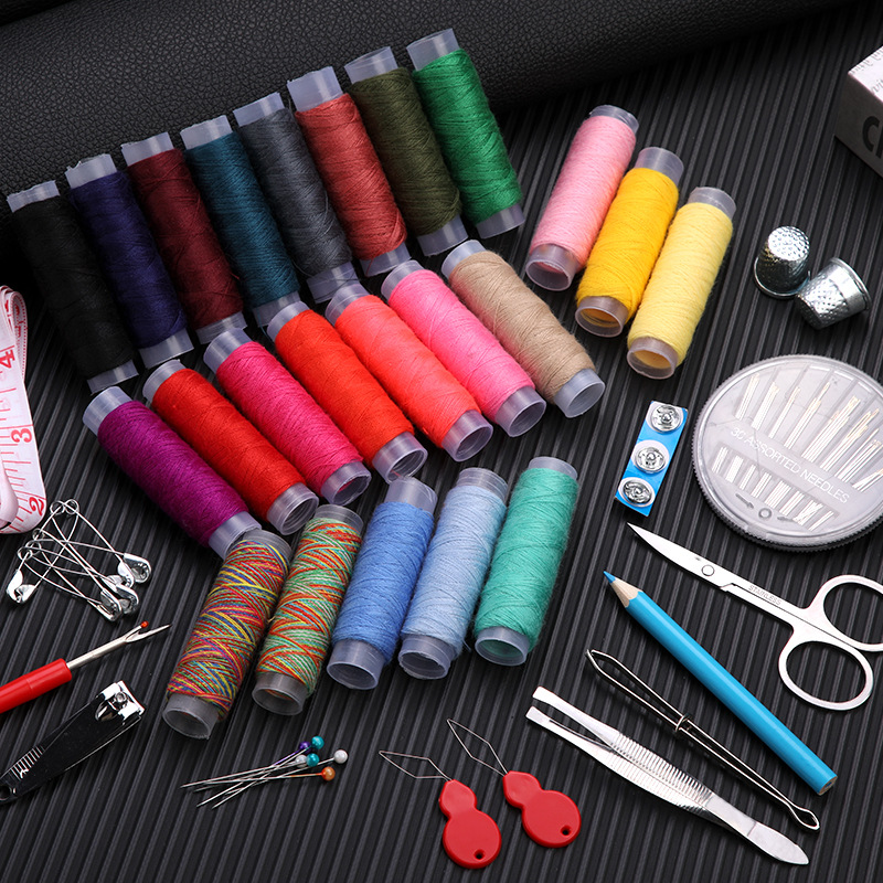 Travel Accessories To Sew - Nähset für Anfänger, Reisende, tragbares Nähzubehör,