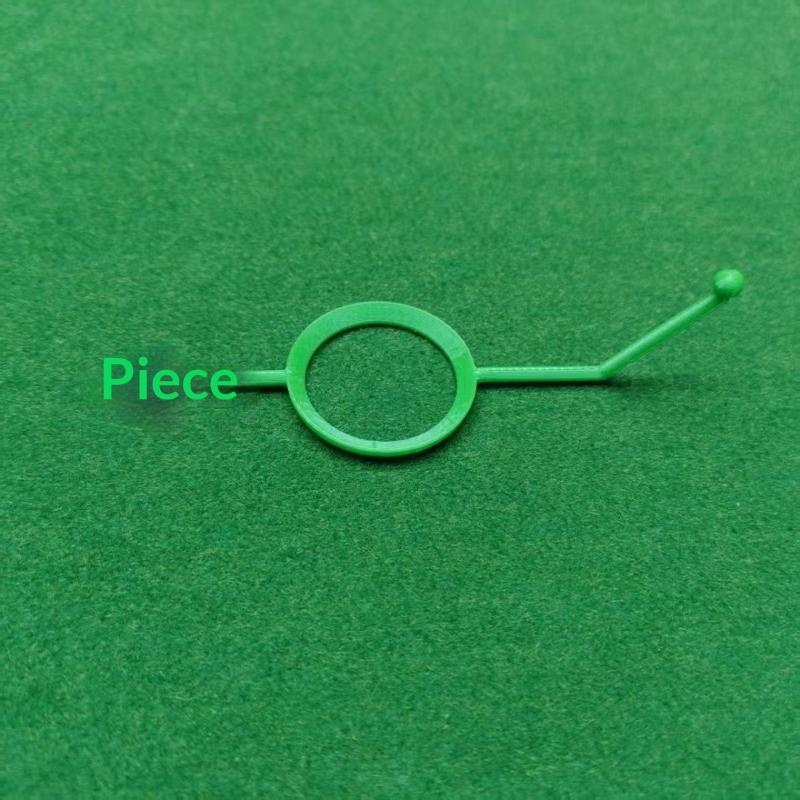 Travel Accessories Guide - 5 Stück Kompakte Billard-Zielhilfen, Ballpositionsmarkierer, Übungszubehör