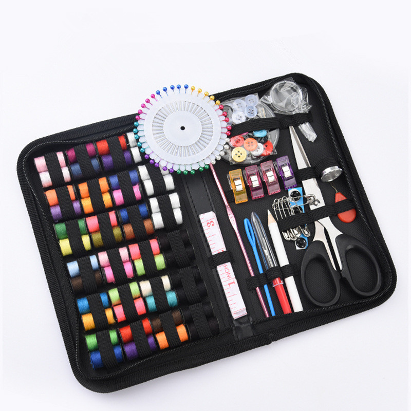 Travel Accessories To Sew - Nähset mit tragbarer Aufbewahrungstasche, komplettes Zubehörset