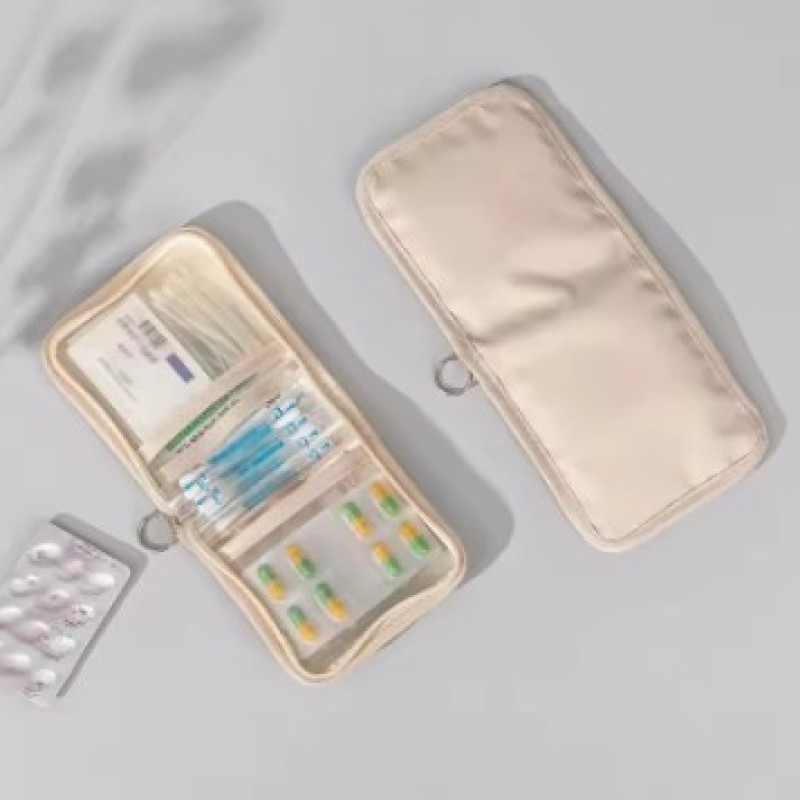Reusable Zip Bag - Mini-Medizintasche, tragbar, faltbar, große Öffnung mit