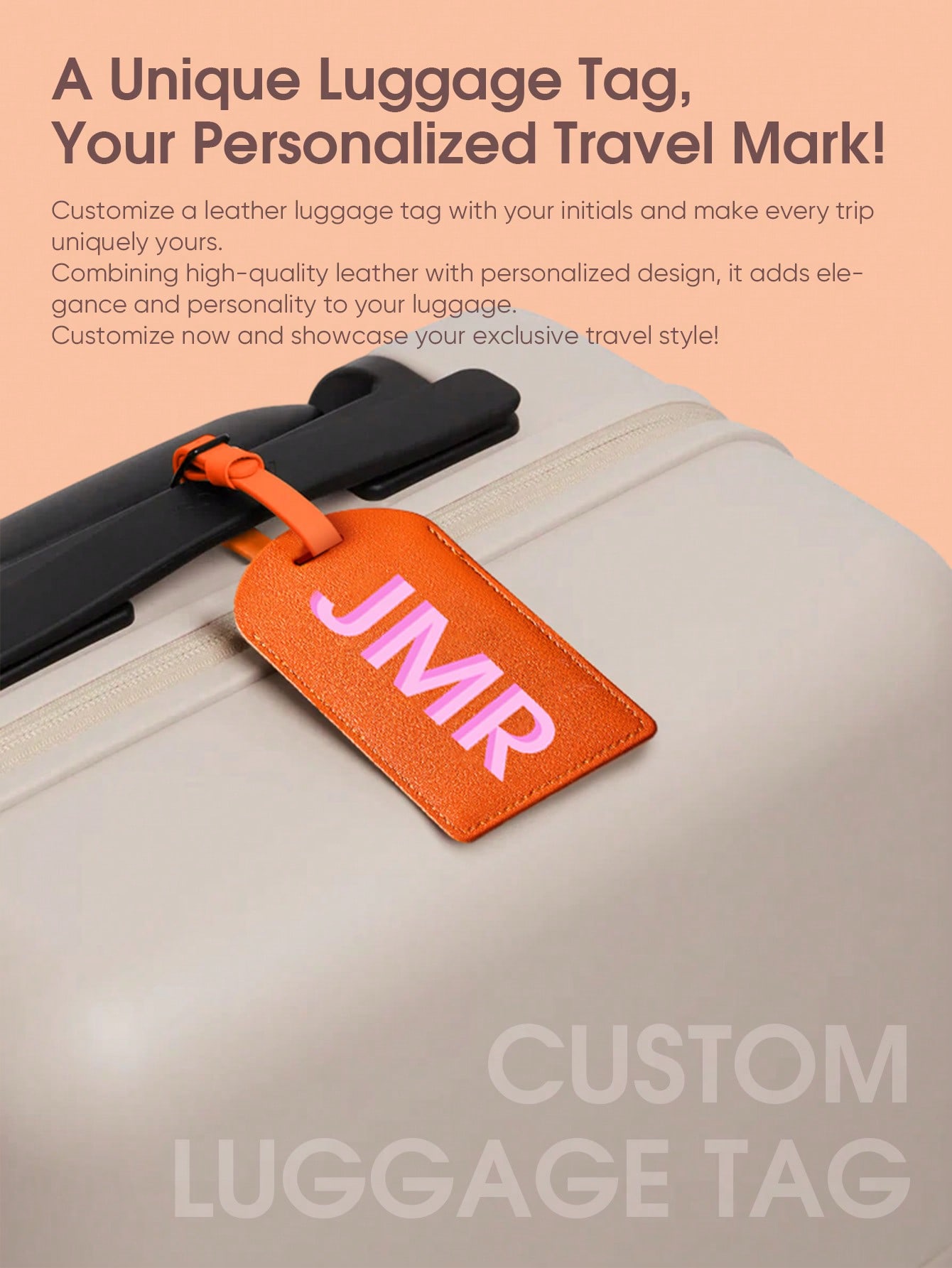 Personalisierter Kofferanhänge – Travel Accessories For Men Bewertung und Preis