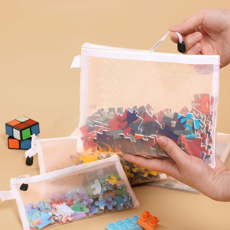 3 Stück A4A5A6 Netz-Reißversch – Reusable Zip Bag Bewertung und Preis