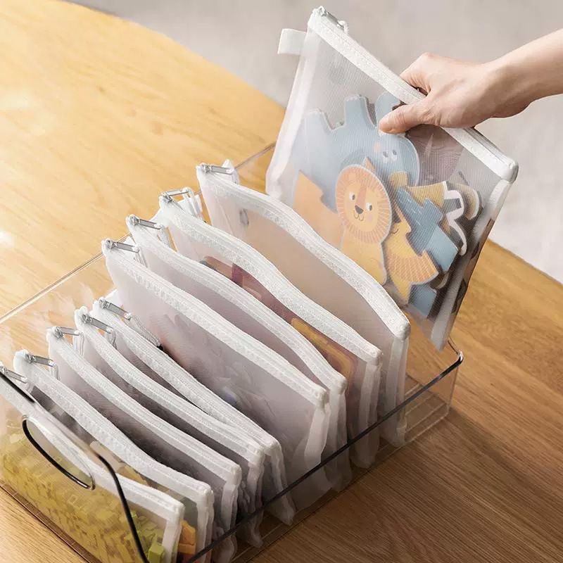 3 Stück A4A5A6 Netz-Reißversch – Reusable Zip Bag Bewertung und Preis