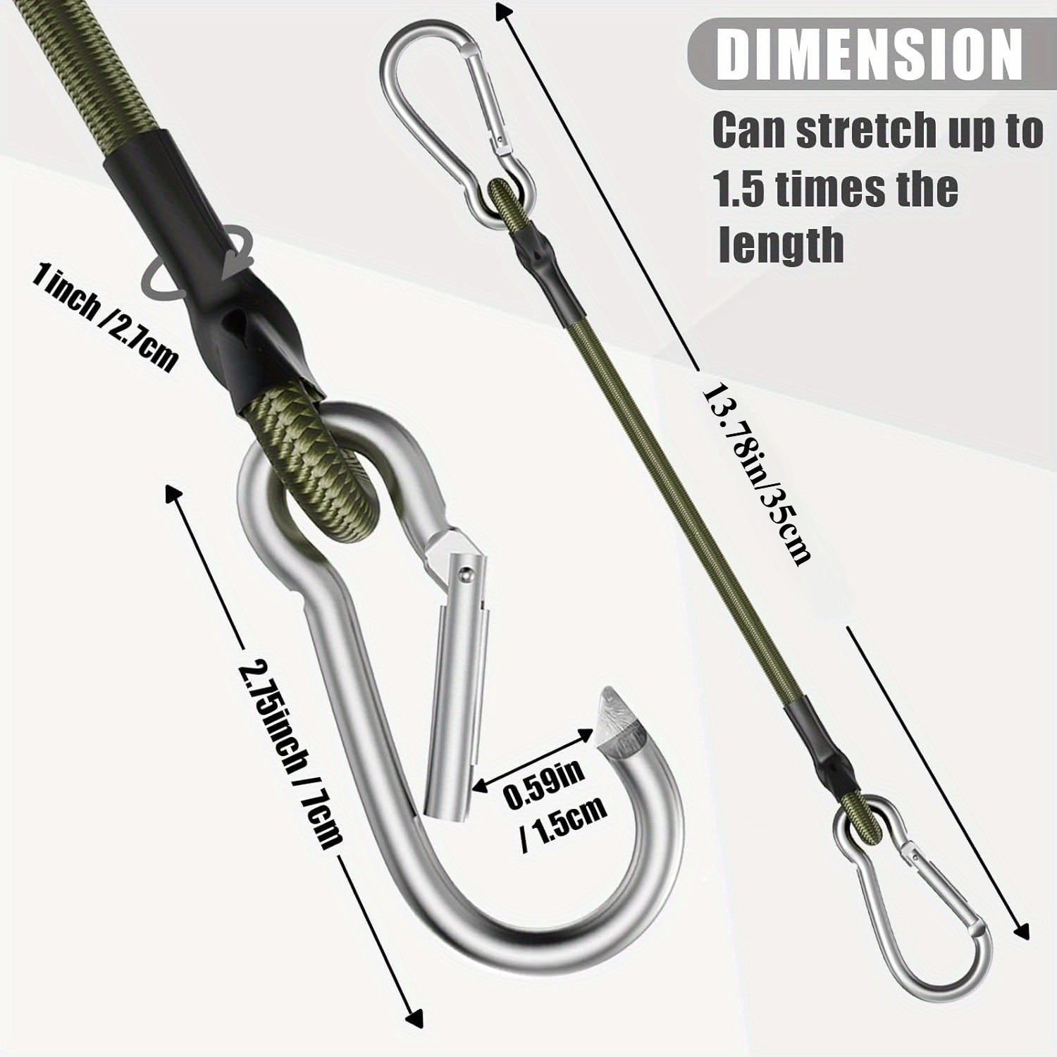 4 robuste Gummiriemen mit Meta – Luggage Strap Belt Bewertung und Preis