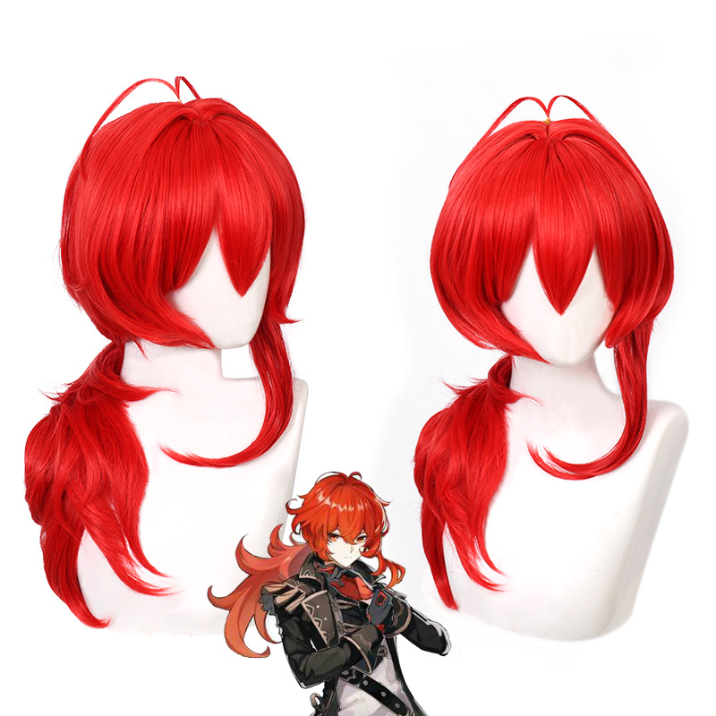 Genshin Impact Diluc Cosplay P – Travel Accessories For Men Bewertung und Preis