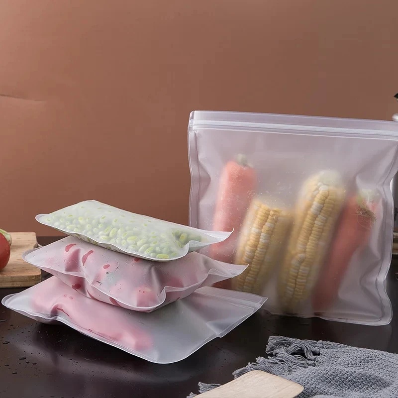 1-4 Stück Silikon-Lebensmittel – Reusable Zip Bag Bewertung und Preis