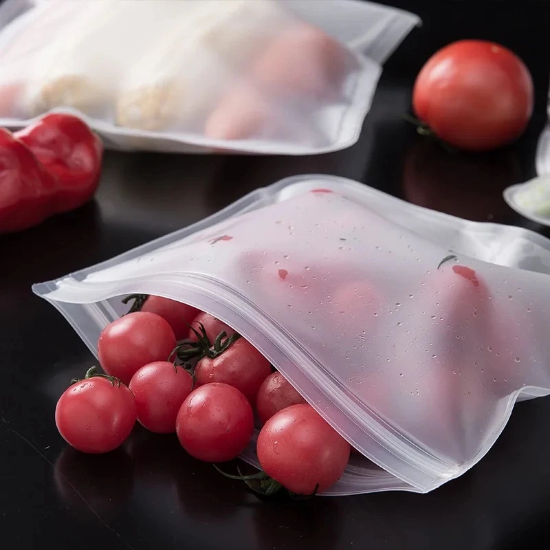 1-4 Stück Silikon-Lebensmittel – Reusable Zip Bag Bewertung und Preis