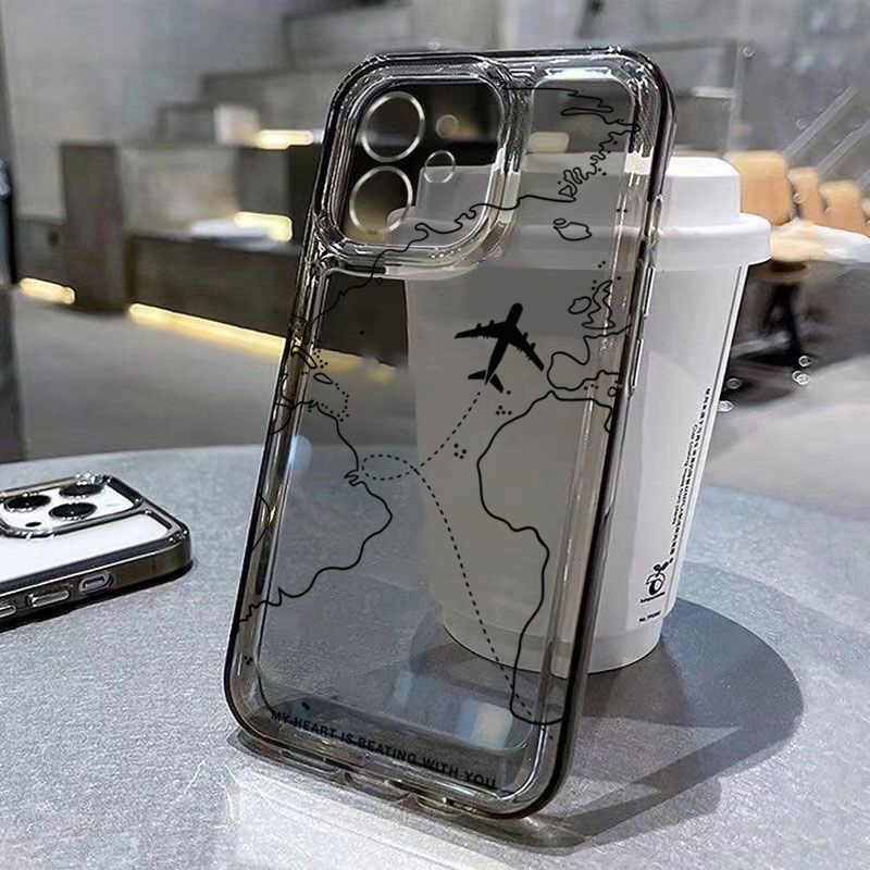 Reiseinspirierte Flugzeugroute – Travel Accessories Iphone Bewertung und Preis