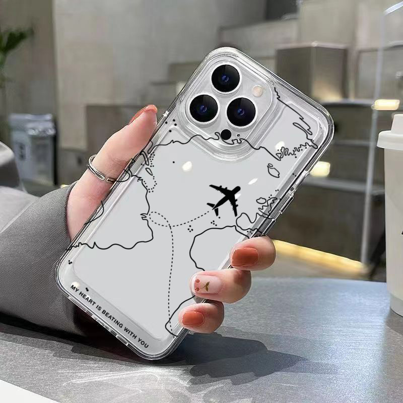 Reiseinspirierte Flugzeugroute – Travel Accessories Iphone Bewertung und Preis