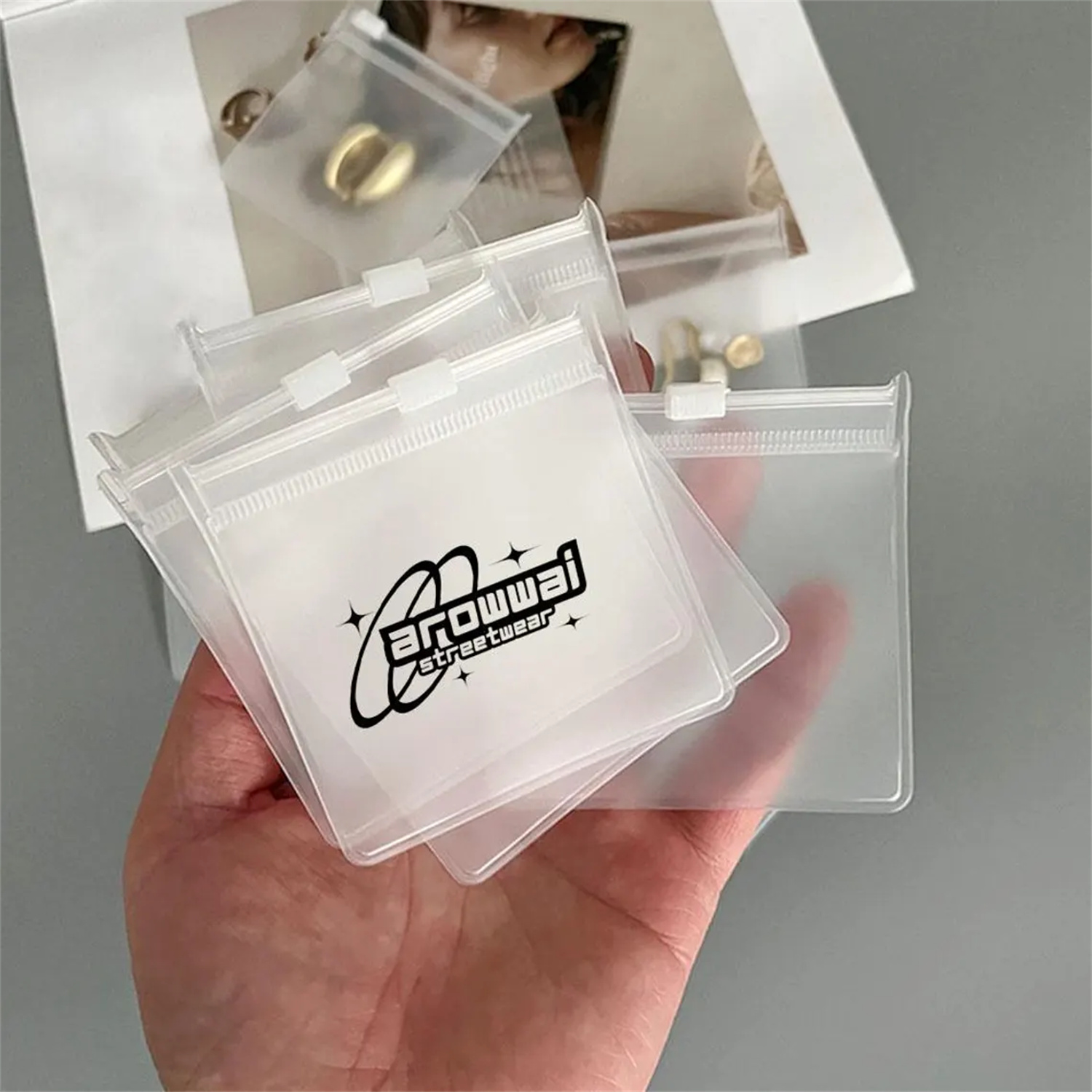 50/100 Stück individuelles Log – Reusable Zip Bag Bewertung und Preis