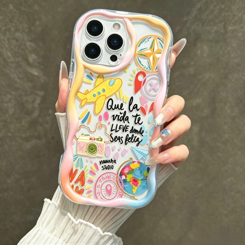 Graffiti Reise-Flugzeug-Muster – Travel Accessories Iphone Bewertung und Preis