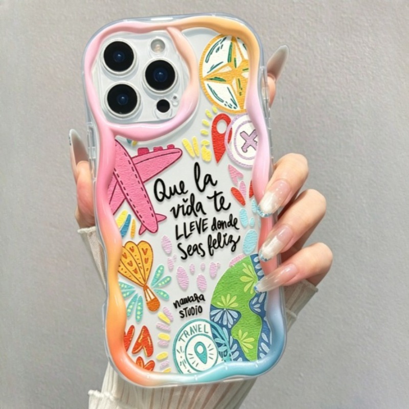 Graffiti Reise-Flugzeug-Muster – Travel Accessories Iphone Bewertung und Preis
