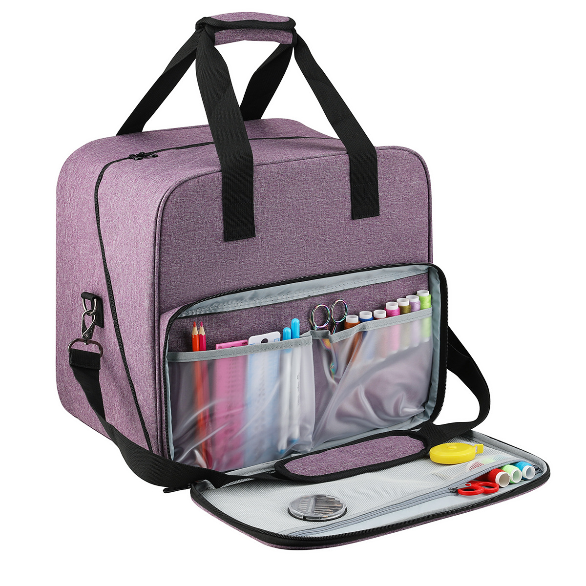 Große Nähmaschine Tasche Grau  – Travel Accessories To Sew Bewertung und Preis