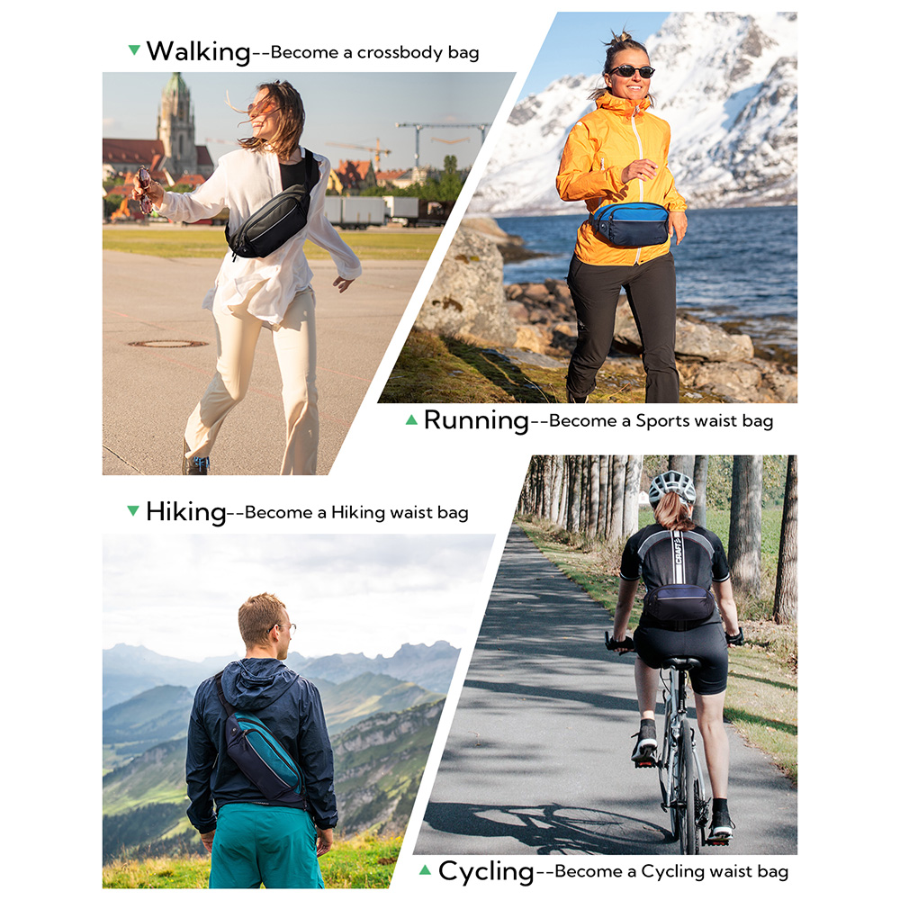 WATERFLY Fanny Pack Taille Tas – Travel Accessories For Men Bewertung und Preis