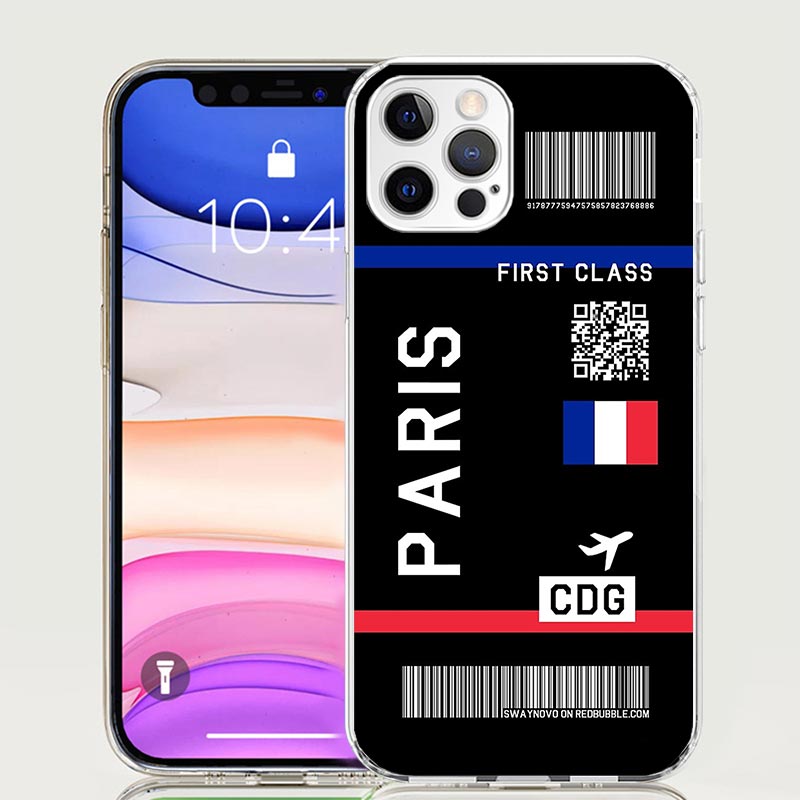 Flugticket-Barcode Handyhülle  – Travel Accessories Iphone Bewertung und Preis